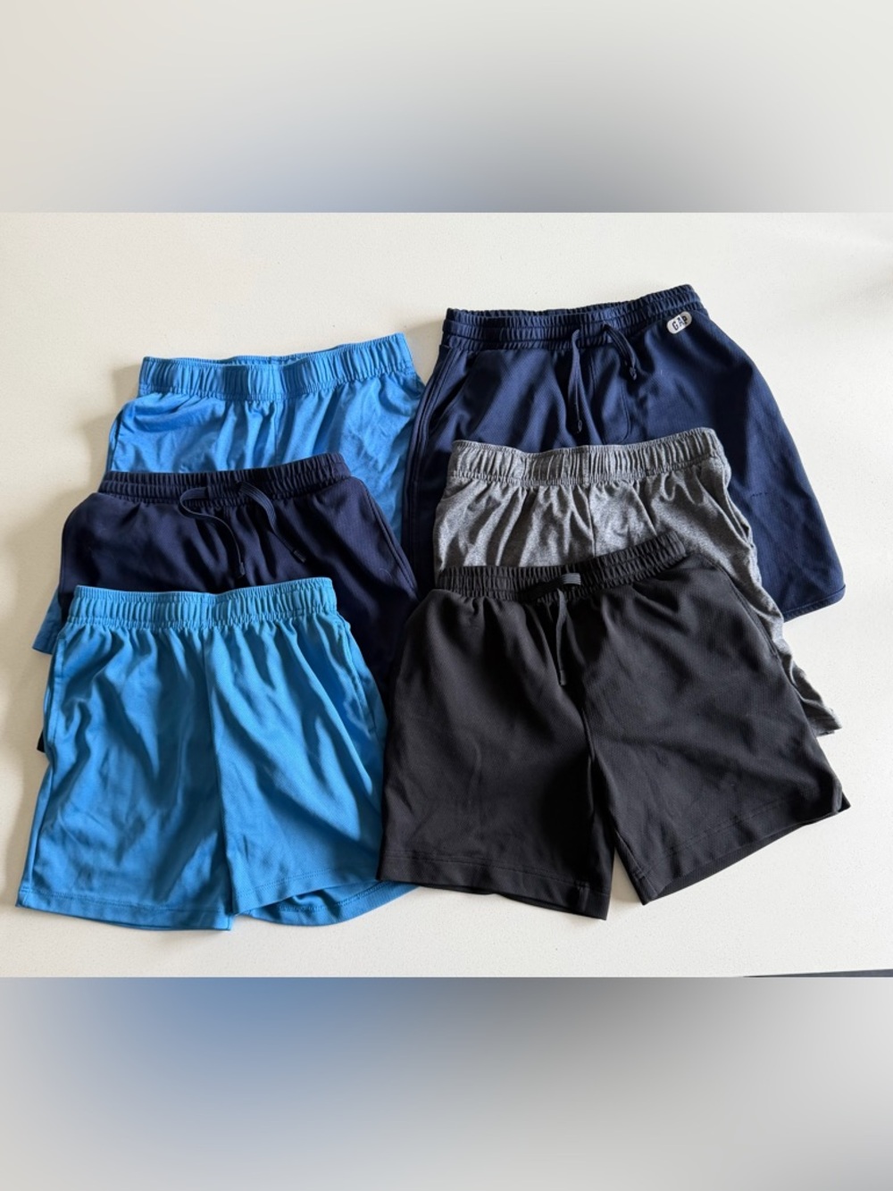 Gap and Old Navy Boys Lot of 6 mesh shorts size Medium